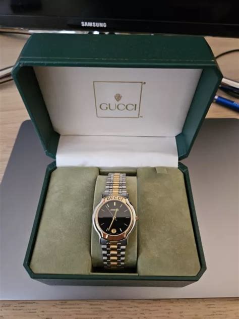 valore orologio gucci usato placcato in oro anni 90